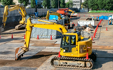 バックホ-の画像